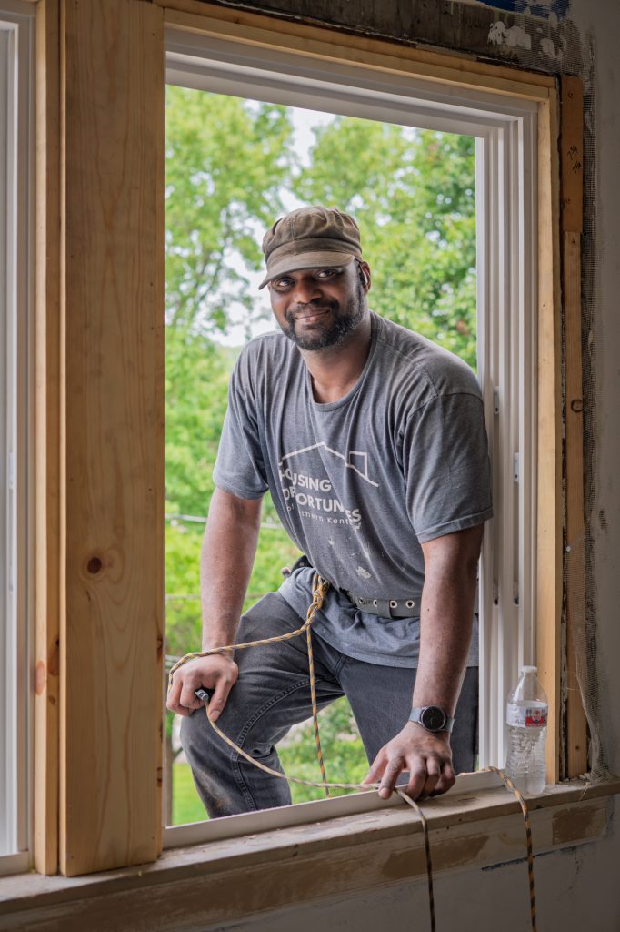Vinito rehabs a house for Housing Opportunities of Northern Kentucky